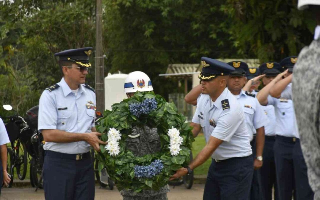 Celebración de los 104 años de la Fuerza Aeroespacial Colombiana en Caquetá.